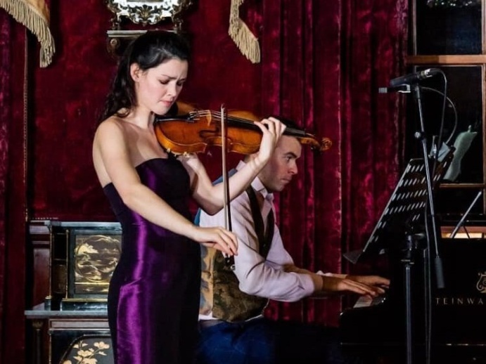 Mairéad Hickey (violin) & Fiachra Garvey (piano). Photo: Jon Smith 